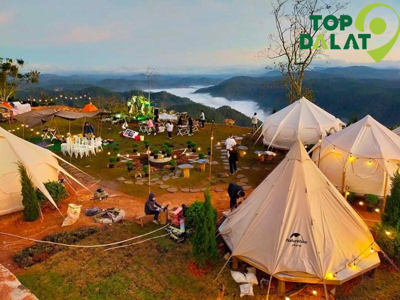Glamping tại Đà Lạt – Trải nghiệm “dã ngoại sang chảnh” tiện nghi