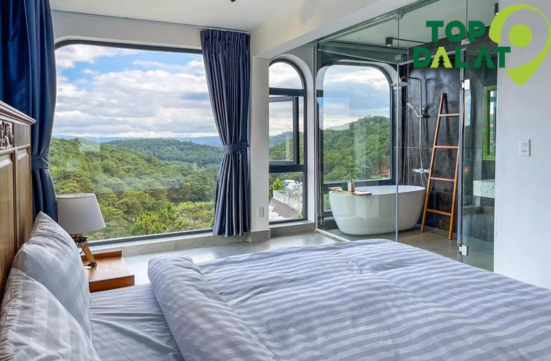 The Kupid Homestay – Tắm Bồn Ngắm Rừng Thông - bồn tắm view núi tại Đà Lạt