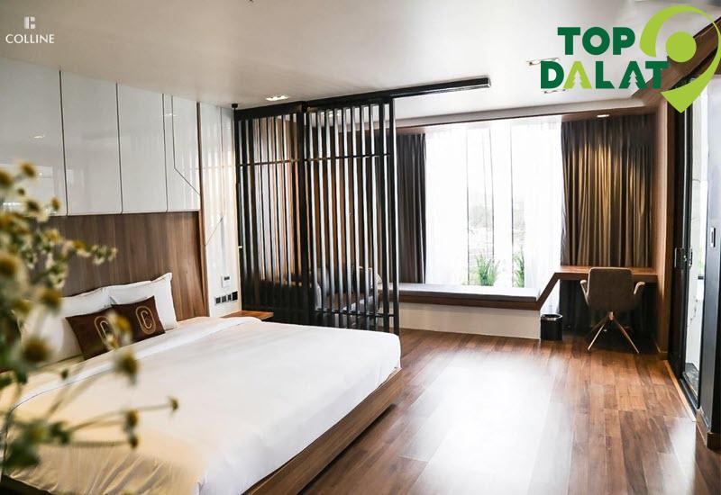 Phòng nghỉ đầy đủ tiện nghi, không gian ấm áp, phù hợp với mọi nhu cầu