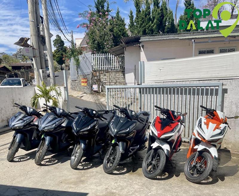 Dịch vụ thuê xe máy QT Đà Lạ