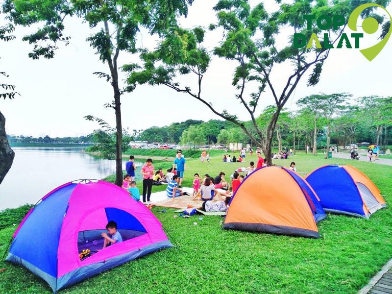 Không gian thơ mộng dành cho gia đình yêu thiên nhiên