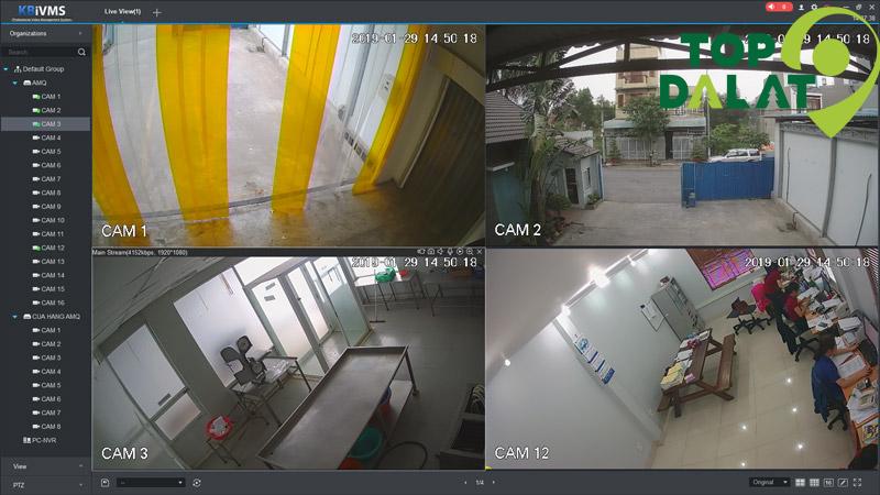 Lắp dặt camera tại Đà lạt