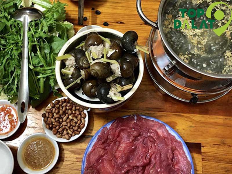 Quán Ốc Hạnh – quán ốc bươu nhồi thịt đà lạt