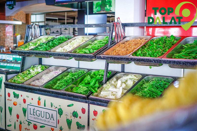 Léguda Buffet Rau Đà Lạt có gì hấp dẫn?