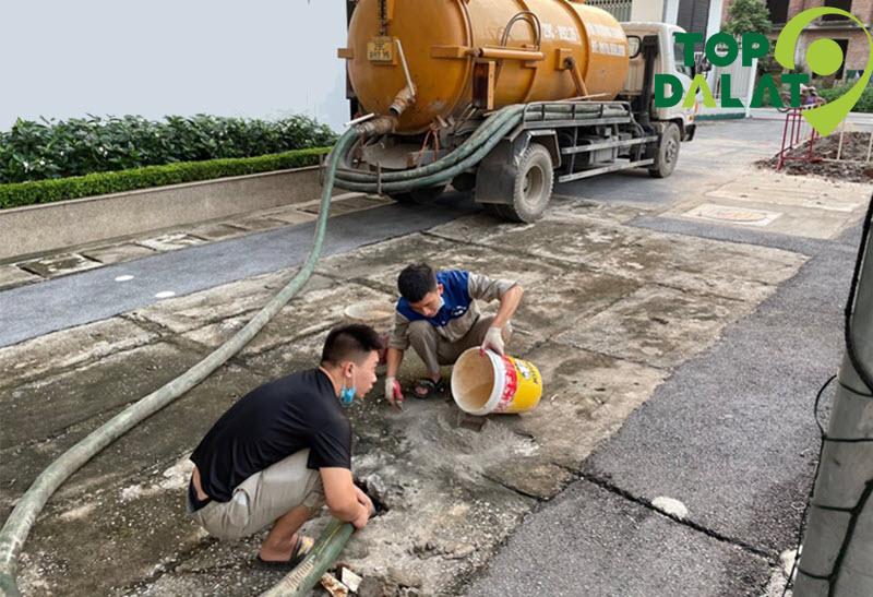 Xe hút hầm cầu hiện đại