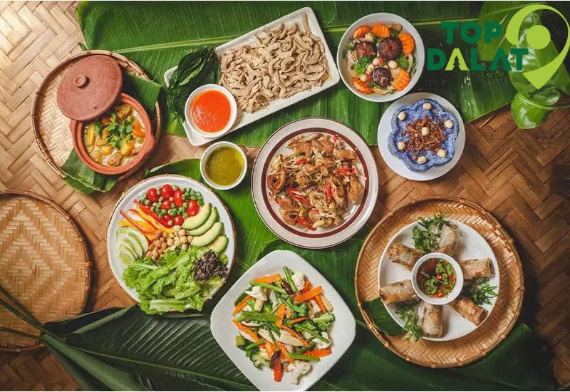 Món ăn trong Thiền Viện Trúc Lâm