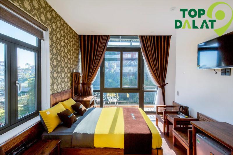 Phòng ngủ Villa Bảo Anh Đà Lạt