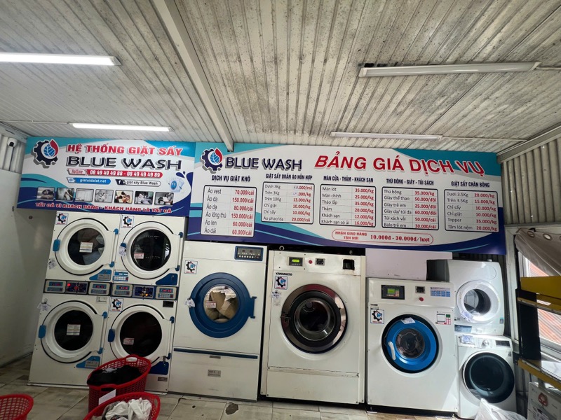 Bảng giá dịch vụ tại Blue Wash