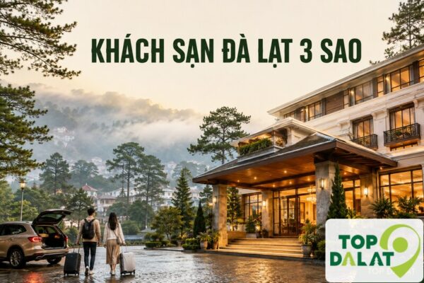 Top 10 khách sạn Đà Lạt 3 sao gần chợ, giá tốt năm 2026